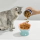 thumbnail image 3 of Comedero Lento de Cerámica para Gatos y Perros Pequeños | Diseño Elevado con Forma de Flor | Reduce La Sobrealimentación y La Deglución | Plato Multiusos Fácil de Limpiar, 3 of 5