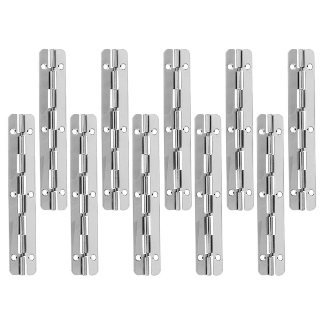 FOMIYES 10Ud Bisagras De Metal Plateadas Para Caja De Madera Con Apertura Y Seguro Para Uso En Hogar