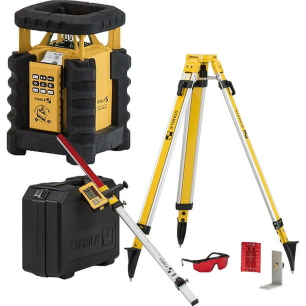 Stabila 05700TR LAR350 Rotation Laser w/ Tripod, Remote Control
