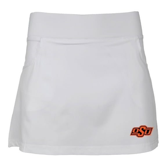 Girls Youth Garb White Oklahoma State Cowboys Sara Skort