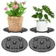 thumbnail image 1 of 4Pieces Plant Level Pot Elevator-20cm Diameter Big Plant Stands ,Heavy Planter Holder Potted Plant Stand for Deck or Patio, 1 of 5