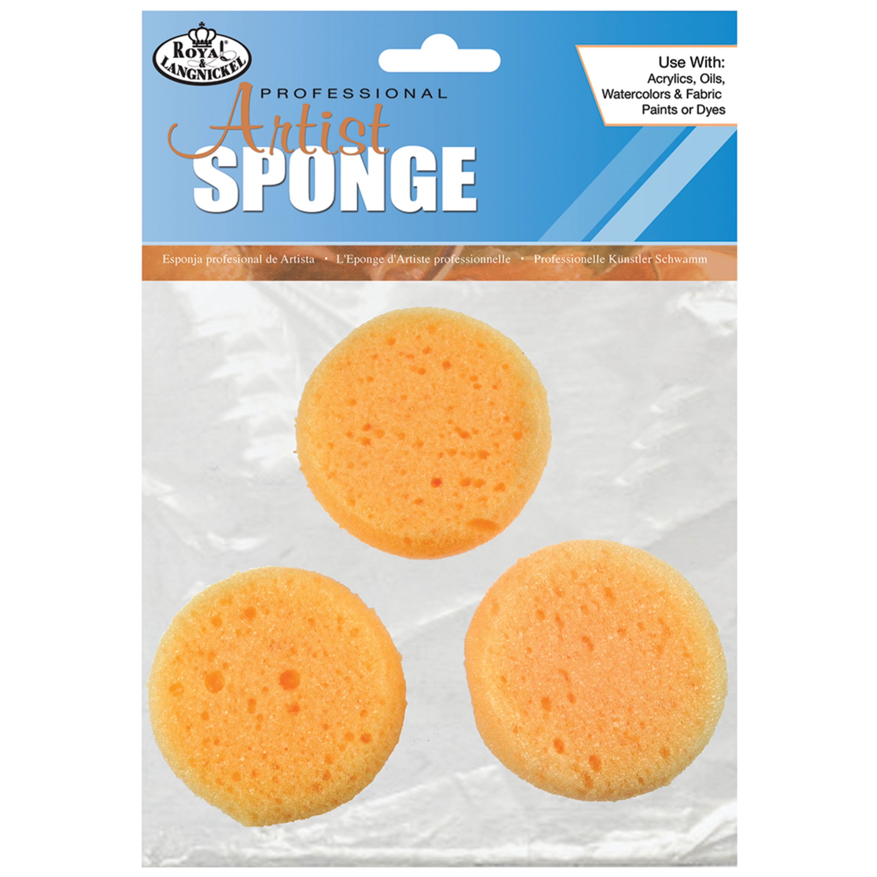 3/Pack 1 Royal Brush Synthetic Artist Sponges