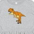 thumbnail image 4 of Inktastic Roaring T-rex Girls Toddler Dress, 4 of 5