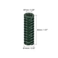 thumbnail image 2 of Resorte de troquel de compresión Unique Bargains 2uds 14mm OD 40mm Largo Espiral Estampado Verde, 2 of 6
