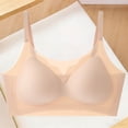 thumbnail image 5 of Zpanxa Wireless Bras for Women Seamless Push-up Breathable Adjustable Straps Everyday Bra Khaki 40BC, 5 of 5