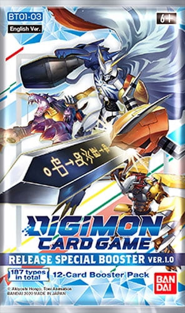 digimon english tcg v1.5 core booster box AD-01 Digimon Generation Trading Card COLLECTION REALM 2025 Digimon TCG Versus Monsters Booster Bandai - Digimon English TCG