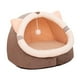 thumbnail image 1 of Cama para gatos, tienda de campaña, cama para dormir para mascotas con bola interactiva, casa cueva plegable súper suave, cama para gatos para perros, L, 1 of 8