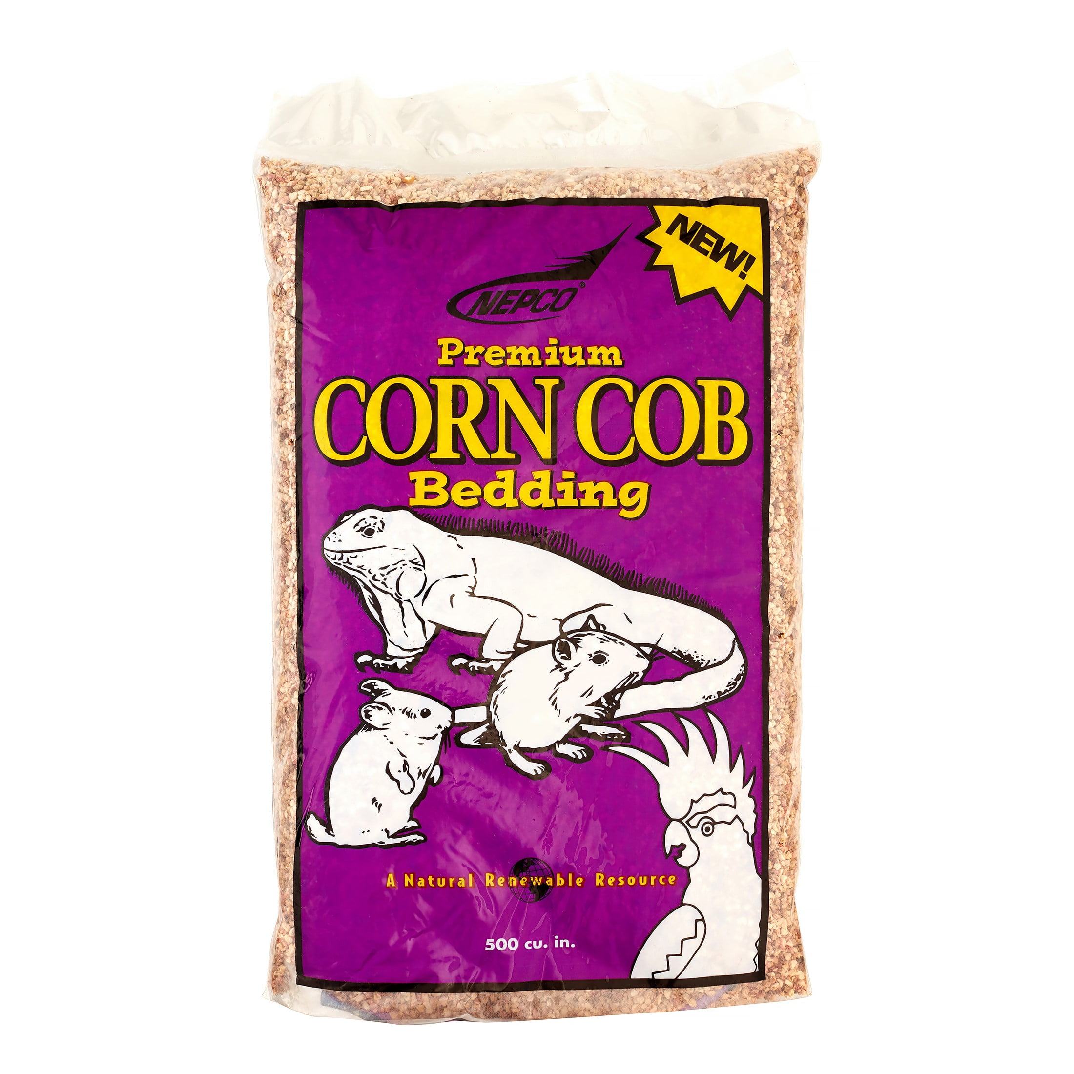 Northeastern Corn Cob Pet Bedding, 500 Cubic in. Case of 6