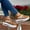 Brown, variant on Dvkptbk Sandals Women Dressy Summer Peep Toe Platform Sandals Shoes Wedges Ankle Buckle Flip Flops Orthopedic Sandals ummer