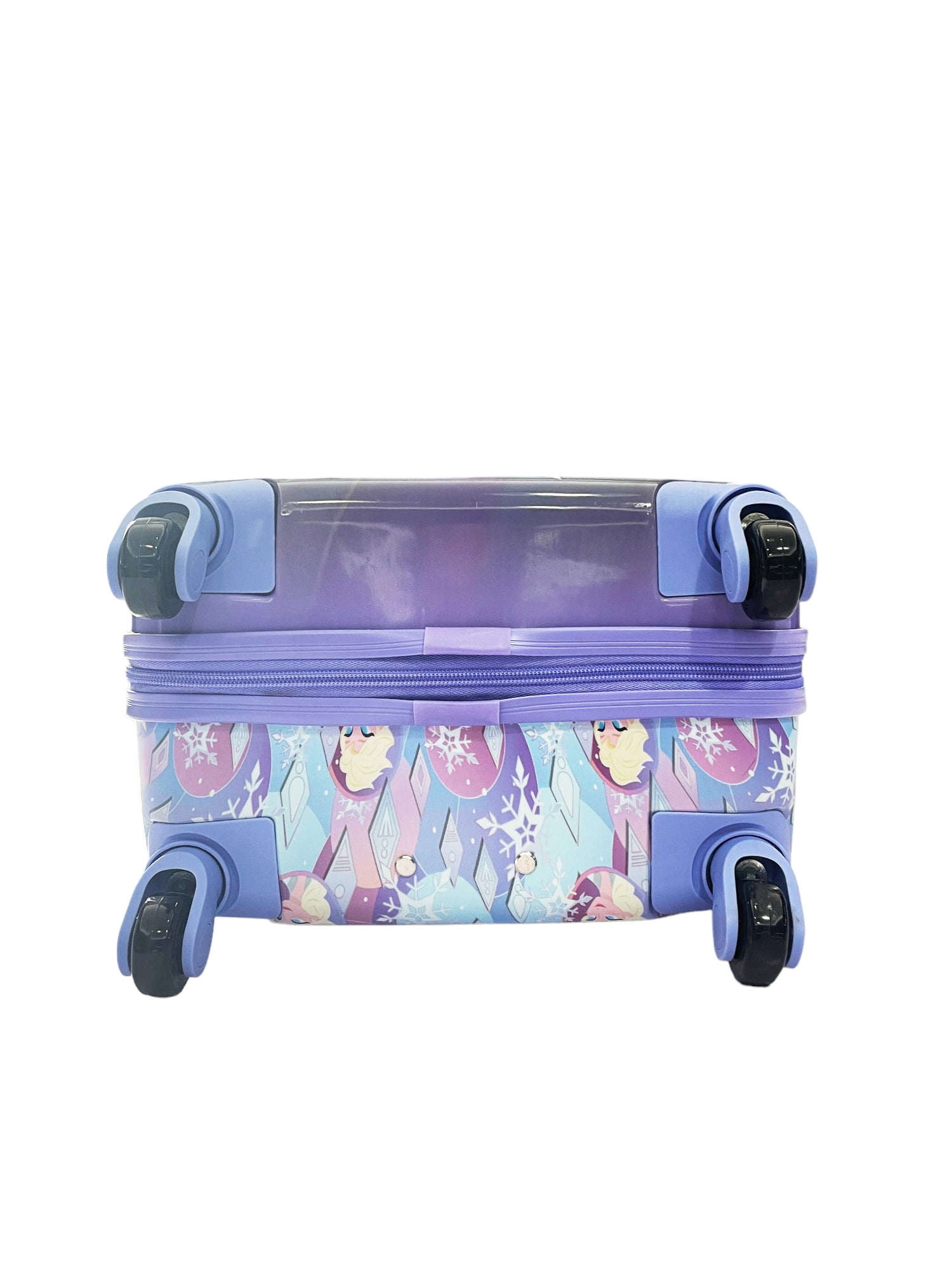 Disney Frozen Kid's 18" ABS Spinner Luggage With Duffel Set