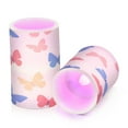 thumbnail image 7 of Yayeee Flameless Candles with Remote Flickering Battery Operated Multi Color Changing, Red Butterflies, 7 of 7