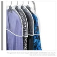 thumbnail image 5 of 24 Pcs Clothing Transparent Shoulder Cover Garment Bag Closet Storage Bag Home Supplies Clothes Covers Suit Covers, 5 of 6