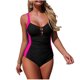 thumbnail image 3 of TaTaai Adjustable Strap Monokini Swimsuit for Women, Comfortable Lined Swimsuit with Mesh Panels, Versatile Swim Dress for Vacation Gift, 3 of 7