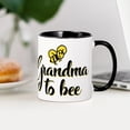 thumbnail image 4 of CafePress - Grandma To Bee - 11 oz Ceramic Mug - Novelty Coffee Tea Cup, 4 of 6