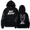 thumbnail image 4 of Sudadera con capucha de rapero Bad Bunny para hombre y mujer, jersey con estampado de conejo, ropa de calle de Hip Hop, chándal Unisex, 4 of 5