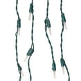 thumbnail image 6 of Novelty Lights Warm White M5 LED Icicle Lights on Green Wire 150 Bulbs, 6 of 6