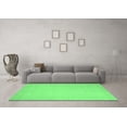 thumbnail image 3 of Ahgly Company Indoor Rectangle Abstract Emerald Green Modern Area Rugs, 7' x 10', 3 of 4