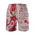 thumbnail image 3 of Hazbin Hotel Mens Board Shorts Quick Dry Swim Trunk Lightweight Soft Swimsuit Bathing Suit for Boys 2XL, 3 of 8