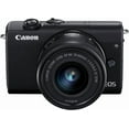 thumbnail image 3 of Refurbished (Good) Canon EOS M200 Mirrorless Camera with 15-45mm IS STM Lens Kit - Black, 3 of 8