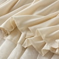 thumbnail image 6 of Wdgfv Women's Tulle Skirts High Low Layered Puffy Fairy Skirts A-line Midi Skirt Irregular Tutu Skirt Beige M, 6 of 6