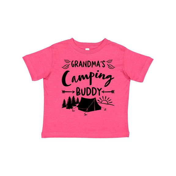 Inktastic Grandmas Camping Buddy Boys or Girls Toddler T-Shirt