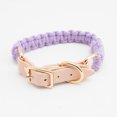 thumbnail image 1 of Hand-Knitted Dog Collar and Leash Set, 1 of 16
