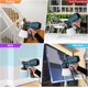 thumbnail image 5 of Pistola pulverizadora de pintura, 700 W, HVLP, con juntas de limpieza y soplado, 4 boquillas y 3 patrones, fácil de limpiar, para muebles, gabinetes, cercas, paredes, puertas, sillas de jardín, etc., 5 of 6