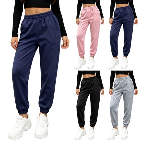 Acaics Kids Pants Sports Sweatpants Elastic Waist Active Trousers Pockets Boys