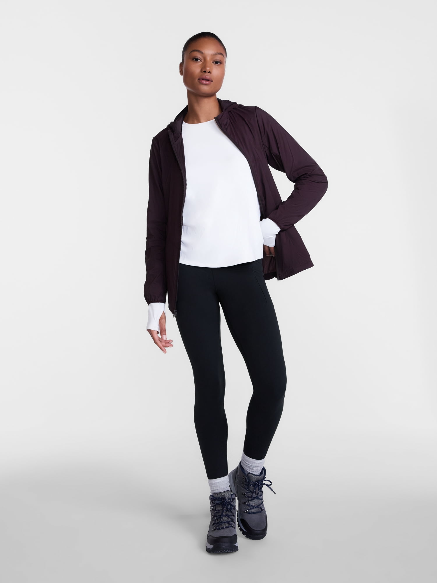 Ozark Trail Women's and Women's Plus Windbreaker Jacket, Sizes XS-3X