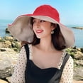thumbnail image 6 of RUIG Craft International Hat Women's Packable Reversible Bucket Hat Sun Wide Brim Summer Beach Cap, 6 of 6