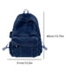 thumbnail image 2 of Mochila Vintage para Mujer Diaria Mezclilla Con Correa Ajustable (oscuro) Azul, 2 of 2