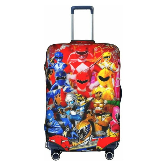 Double-sided Printed Luggage Cover Power Rangers Travel Suitcase Protector Baggage Covers Medium