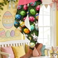 thumbnail image 5 of UVEASISHA Women Funny Easter Leggings Cute Bunny Colorful Eggs Printed Yoga Pants Comfortable Breathable Skinny Pants Casual Daily Wear Trousers Green L, 5 of 5