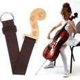 thumbnail image 5 of Cello Adjustable Strap Nylon Non-Slip Belt Floor Protection Anti-Slip Mat Cello Stopper (Wood), 5 of 5
