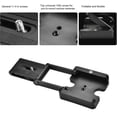 thumbnail image 4 of Cabezal de trípode inclinable tipo Z flexible BRILLAR Placa de liberación rápida para cámaras DSLR Nikon y Canon Negro, 4 of 5