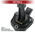 thumbnail image 3 of Sensor de Nivel de Aceite del Motor Unique Bargains para Audi A3 2009-2013 1.8 TFSI CDAA / 2.0 TFSI CCZA, 3 of 6