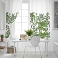 thumbnail image 5 of Spring Botanical Blackout Curtains for Bedroom, Green Herbs Grass Flowers Vintage Country Thermal Insulated Kitchen Drapes with Grommets, Light Blocking Window Treatment, 2 Panels 52" x 90", 5 of 7