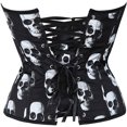 thumbnail image 2 of Corsets pour Femmes Bustiers Gothiques Classiques Top Grande Taille, 2 of 6
