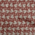 thumbnail image 1 of oneOone Cotton Cambric Maroon Fabric Asian Block Dress Material Fabric Print Fabric By The Yard 42 Inch Wide, 1 of 4