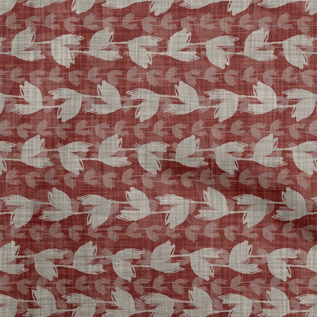 oneOone Rayon Maroon Fabric Asian Block Diy Clothing Quilting Fabric Print Fabric By Yard 56 Inch Wide