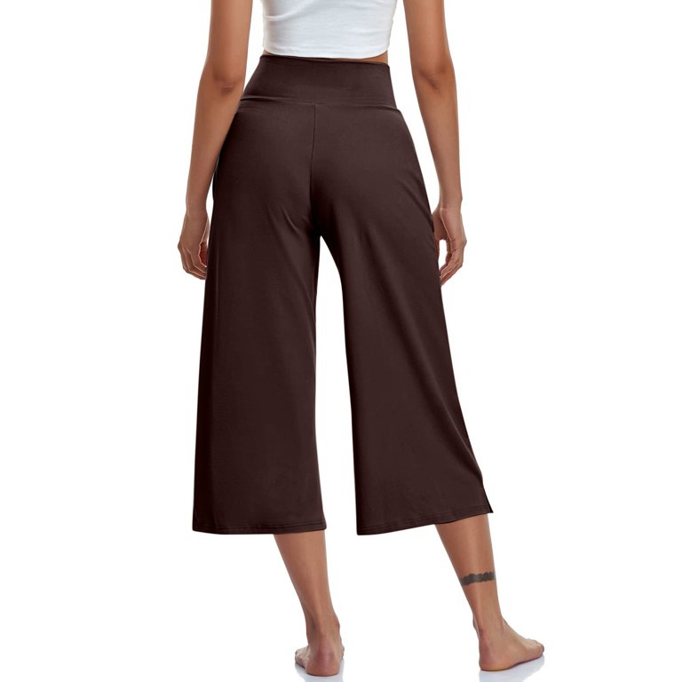 brown dress capris LISTHA Womens Pants Petite Slim Fit High Waist Pull On Capri Pants Gaucho Stretchy Casual Summer Work Golf Capris with Pockets M Welcome our store~ 18 inch Women Gauchos Capris Dressy Pants Gaucho Slim Fit Stretch Pull On Capri Pants with Pockets Petite Summer Work Casual summer dress pants for women plus size dress pants womens pants business casual capris for women Size Description CLOISE Capris for Women with