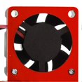thumbnail image 2 of Heat Sink for 1/10 RC Car Model 540/550 Brushed Motor 3650/3660 Brushless Motor Red, 2 of 4