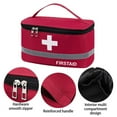 thumbnail image 4 of Empty Kit Outdoor Emergency Storage Box, For Home Outdoor Travel Hiking Camping Large Red, Organizes Supplies, Portable Medical / First Aid Kit Organizer Bag, Large Size, By PRYESS, 4 of 5