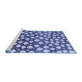 thumbnail image 2 of Ahgly Company Machine Washable Indoor Rectangle Abstract Blue Modern Area Rugs, 5' x 8', 2 of 4
