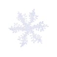 thumbnail image 2 of Supbessel Christmas Gifts Decorations Clearance 30 Pcs Christmas Hanging Snowflake Decorations Winter White Glitter Snowflake Ornaments For Window Xmas Tree Ceiling, 2 of 3