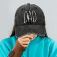 thumbnail image 1 of Gorra de béisbol bordada para papá sombrero para el sol ajustable verano, 1 of 8