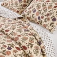 thumbnail image 2 of Floral Quilt Set - Lightweight, Soft, All-Season - 2-Piece Reversible Floral Bedding Set (Twin / Twin XL, Heritage Floral), 2 of 6
