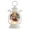 white1, variant on Tyidzon Christmas Lantern with Santa Pattern, LED Hanging Lamp Battery Operated for Indoor Outdoor Table Centerpiece Holiday Decor