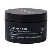 Blind Barber 101 Proof Classic Pomade - Styling Pomade for Men - Strong, Malleable Hold & High Shine Hair Product For Guys - Water Based (2.5oz / 70g)