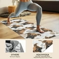 thumbnail image 4 of Cute Doberman and Dog Footprint Hot Yoga Mat Towel Non Slip for Hot Yoga - Quick-Drying Yoga Mat Cover with 4 Corner Pockets with Travel Bag - Hot Yoga Towel Non Slip 74"x26", 4 of 6